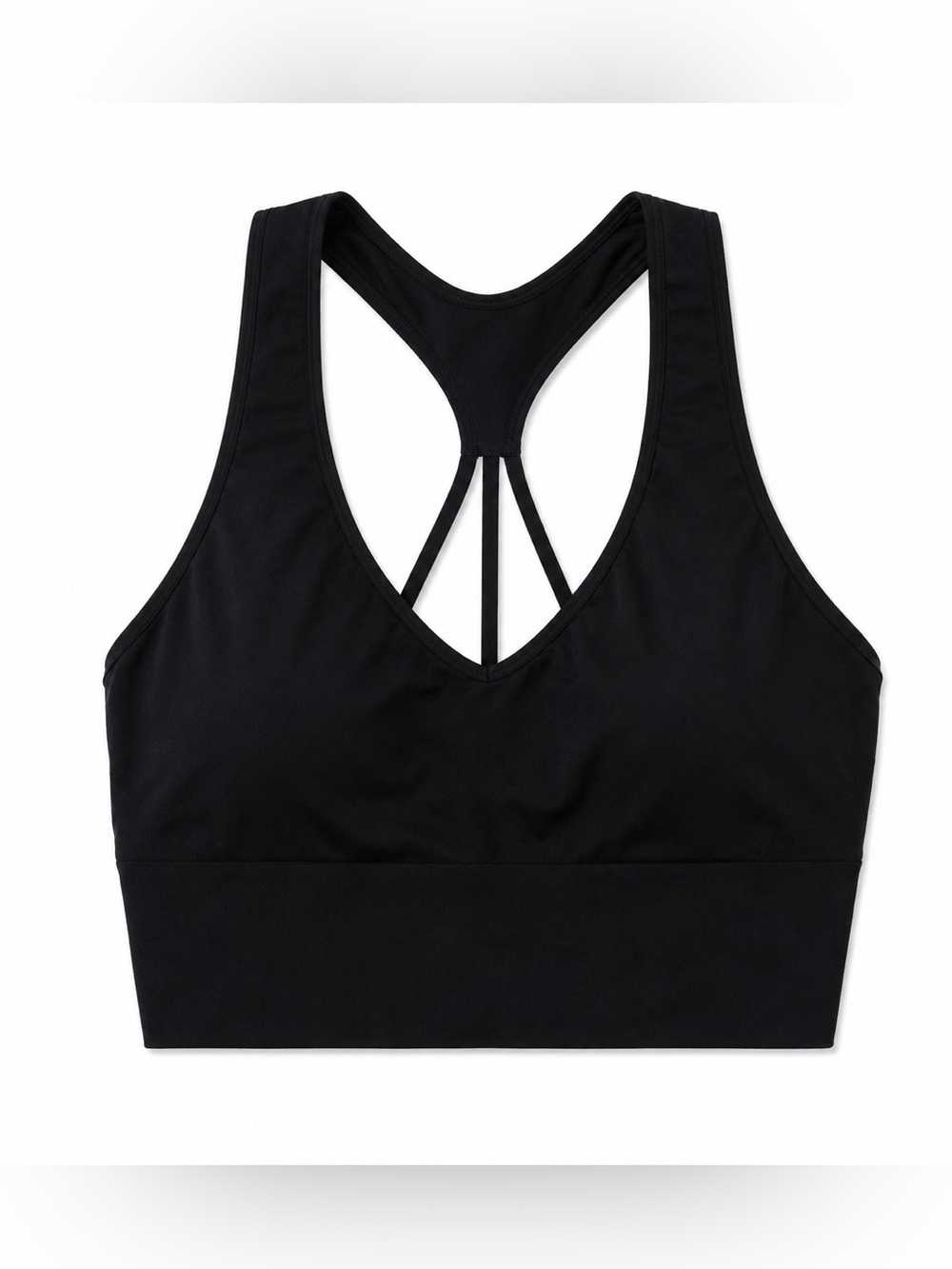 PINK Sport Black Sports Bra Size XL Racerback High Support stretchy  activewear